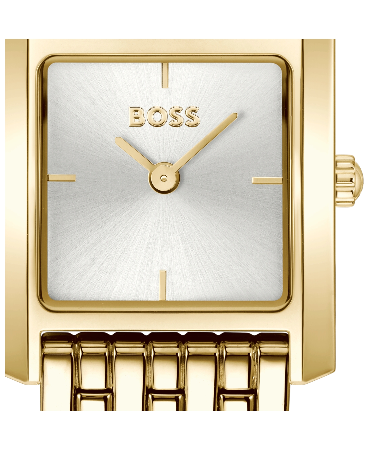 Hugo Boss Women's Lucy Scala Quartz Ionic Plated Thin Gold Steel Watch, 22mm