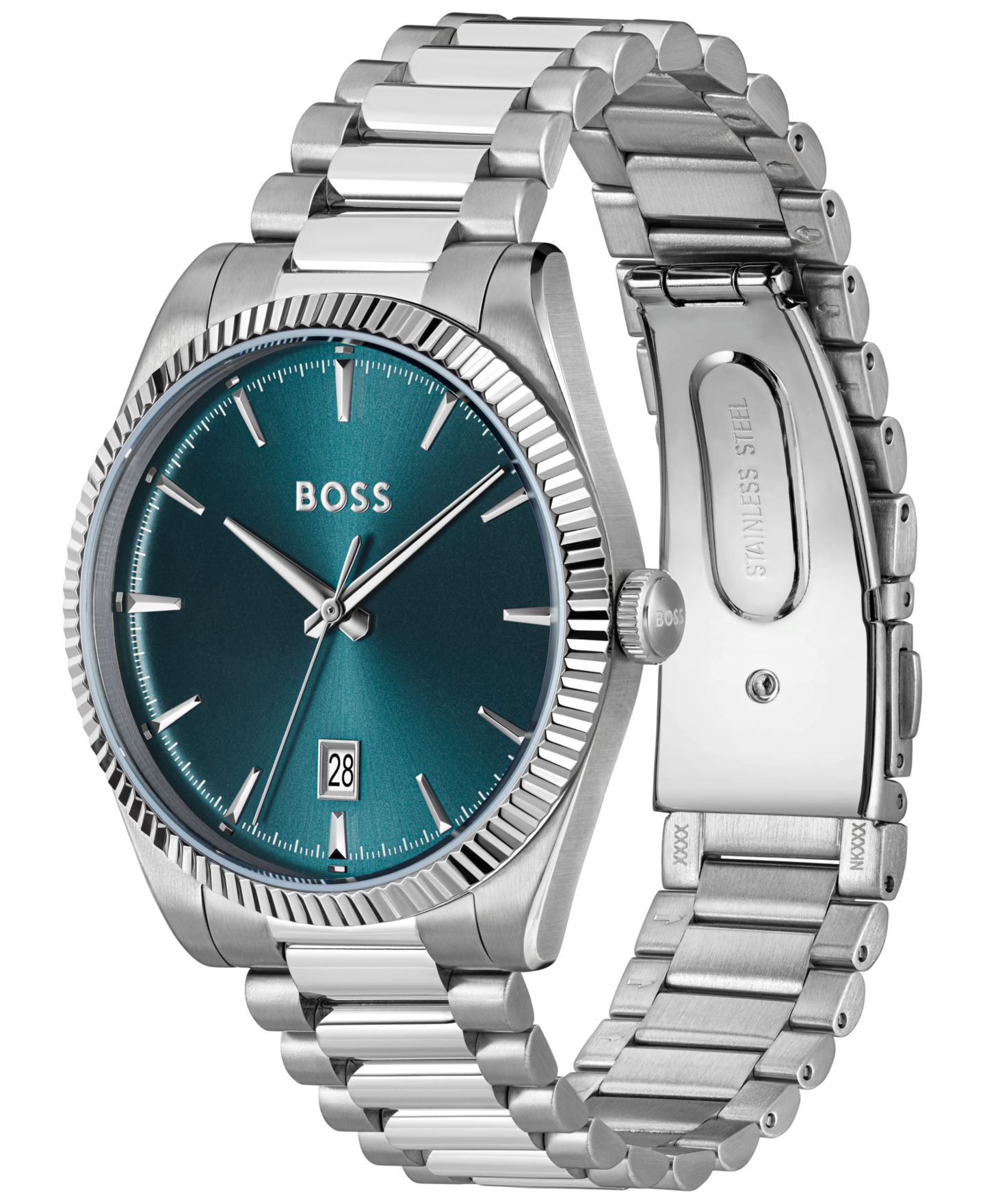 Часы Hugo Boss Cheswick, кварц, нержавеющая сталь, 40 мм — фото 2