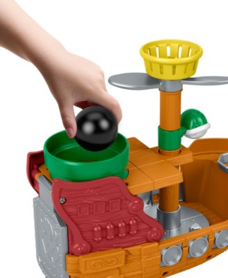 Fisher Price My Mario Bowser's Airship & Figure Set Toddler Toy