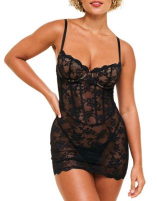 Women's Brielle Babydoll & G-String Set Lingerie