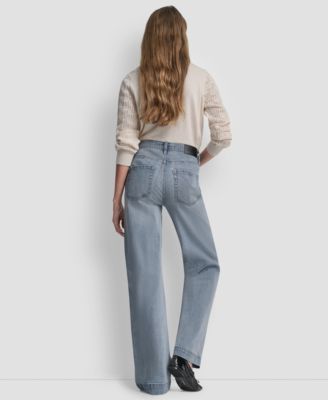 Women's High Rise Relaxed Flare Fit Jeans