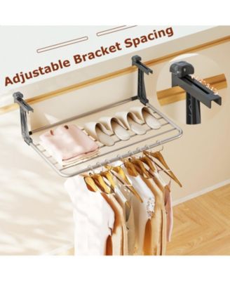 Portable Aluminum Clothes and Towel Drying Rack, Folding Stand