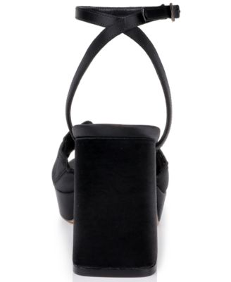 Women's Paola Almond Toe Dress Platform Sandals