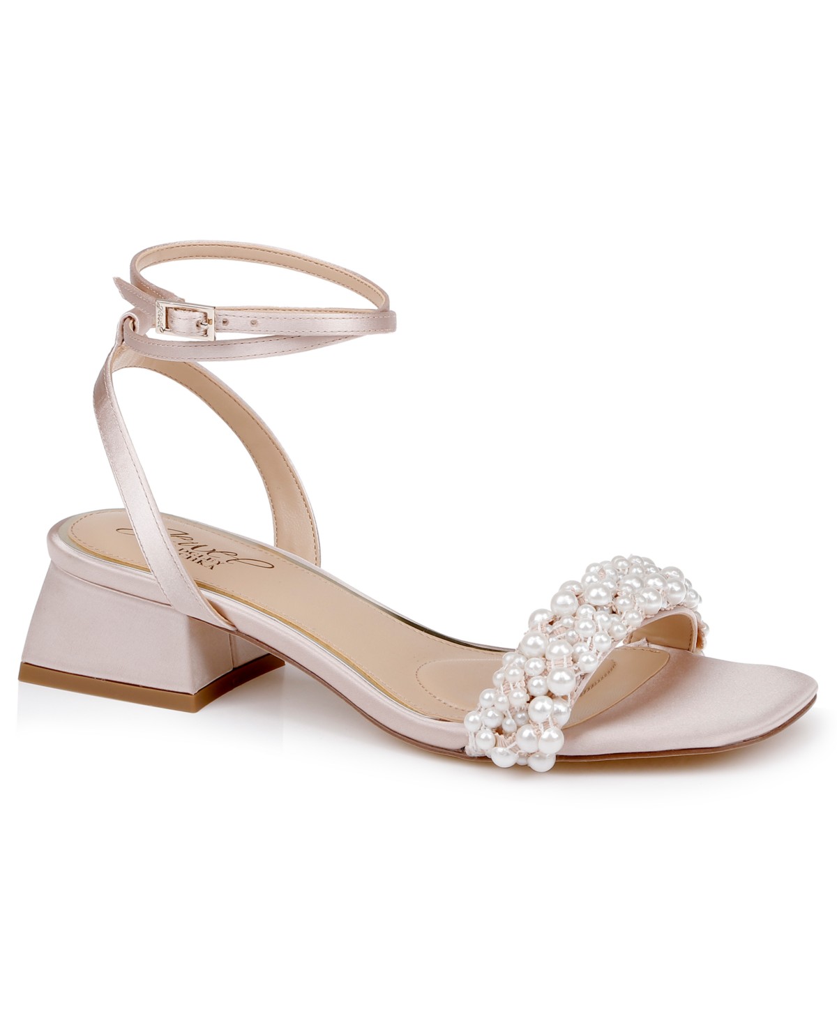Женские сандалии Jewel Badgley Mischka Women's Payton Square Toe Evening Sandals — фото 1