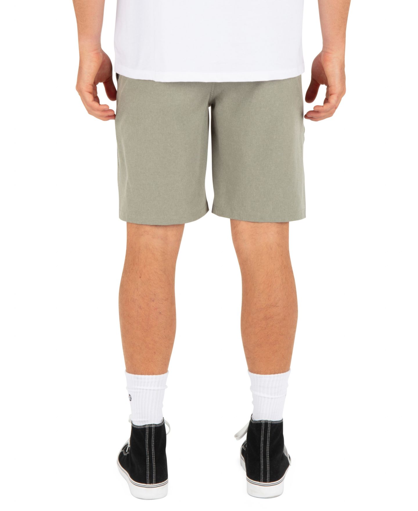 Мужские шорты Hurley Phantom Regular-Fit Walk, цвет: Оливковый — фото 4