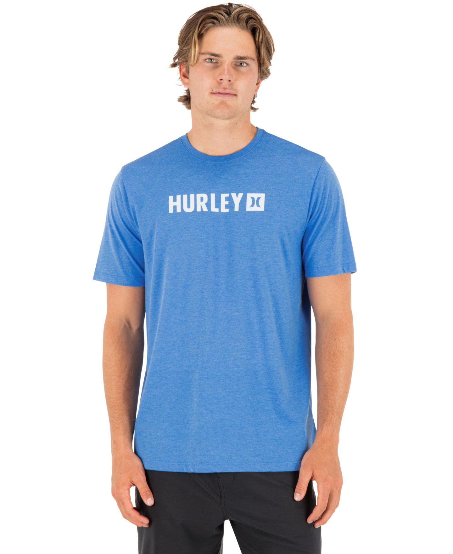 Мужская футболка Hurley Regular-Fit Short-Sleeve, цвет: Seashore — фото 1