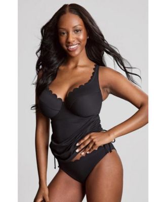Women's Spirit Selena Underwire Scalloped Plunge Tankini Swim Bra