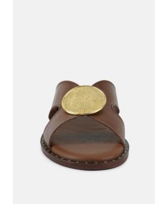 EUDORA Womens Embellished Slip-on flats