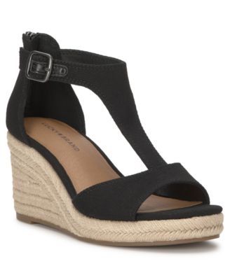 Women's Cyleste T-Strap Espadrille Wedge Sandals