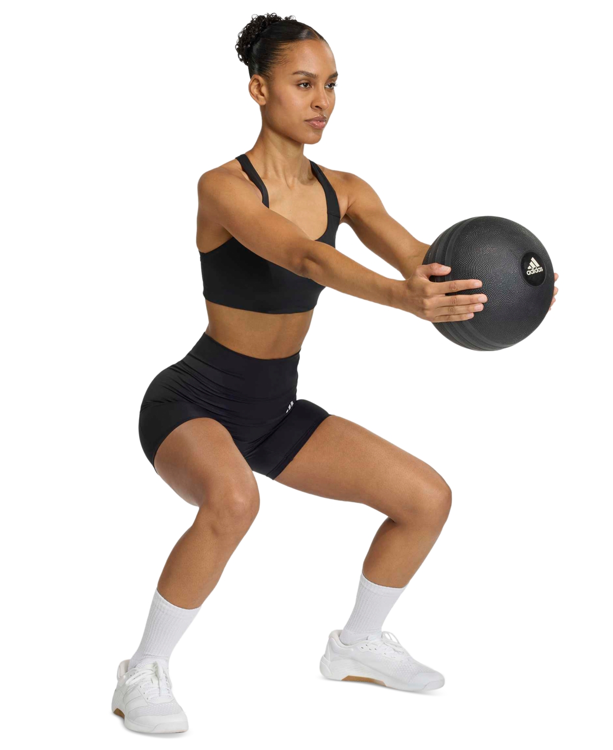 adidas Women's Workout Square Neck Support Bra