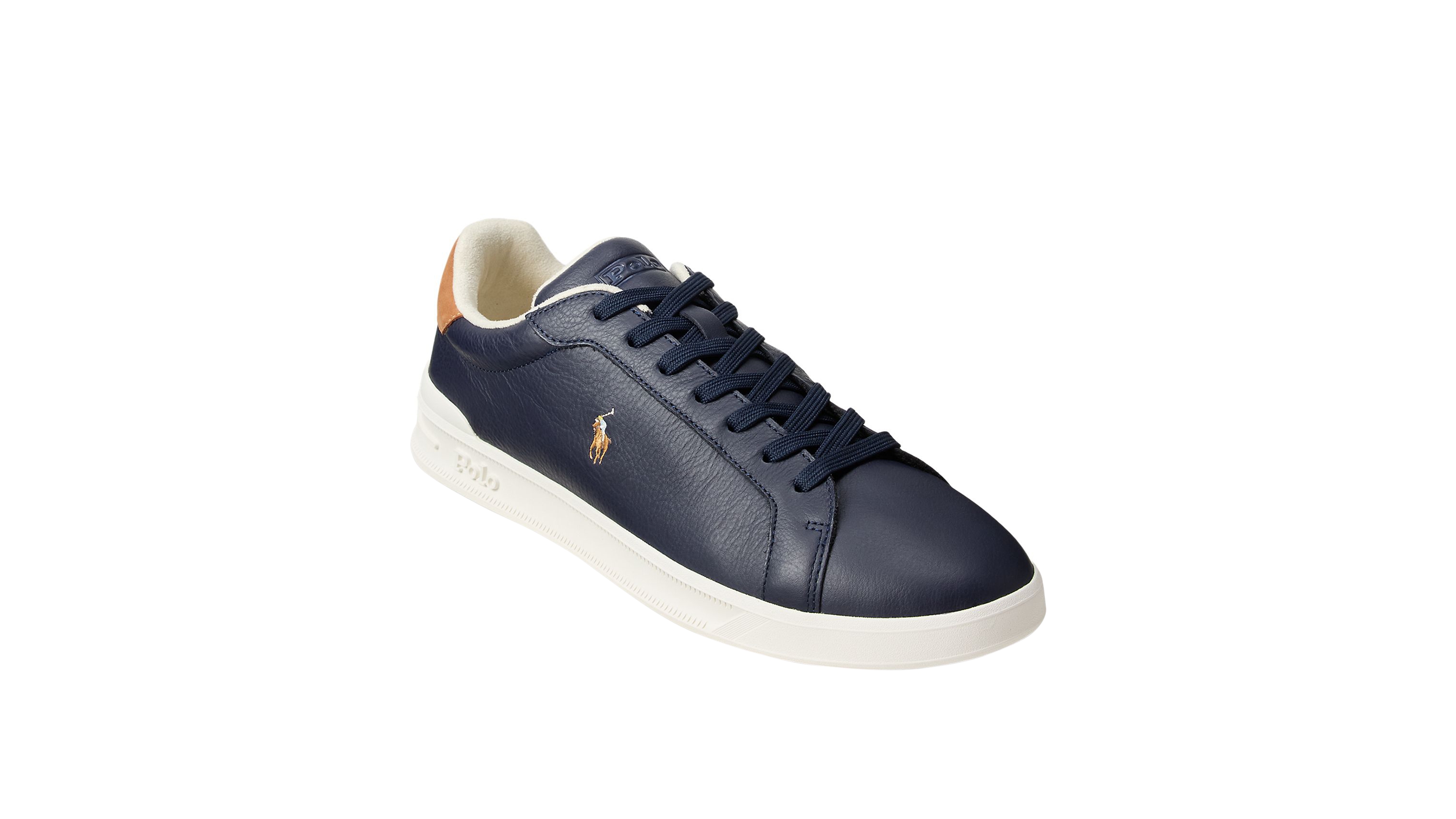 Polo Ralph Lauren Men's Heritage Court Ii Embroidered Lace-Up Shoes