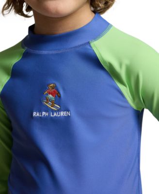 Boys' 2-7 Round Neck Rashguard