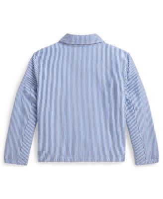Boys' 2-7 Point Collar Long-Sleeve Jacket