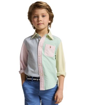 Boys' 2-7 Long-Sleeve Oxford Shirt
