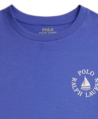 Boys' 8-20 Logo Cotton Jersey Tee