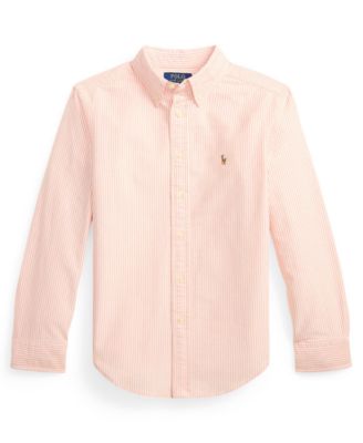 Boys' 8-20 Striped Long-Sleeve Shirt