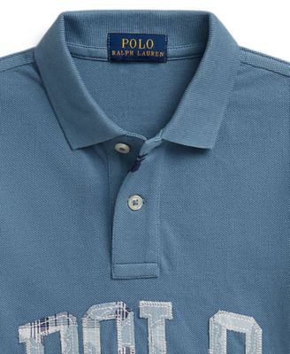 Boys' 2-7 Ribbed Polo Collar Shirt