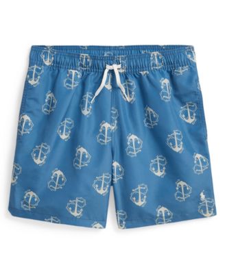 Boys' 8-20 Drawstring Swim Trunks