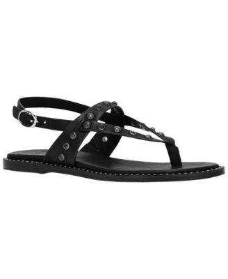 Women's Bucky Studded Thong Flat Sandals