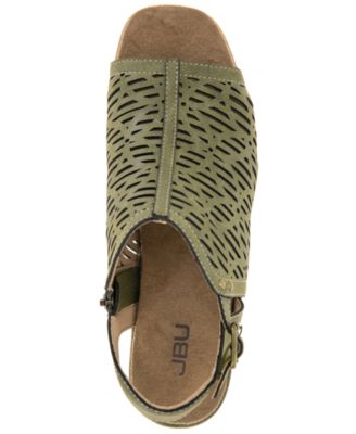 Women's Tessa Shooties Round Toe Wedge Sandals