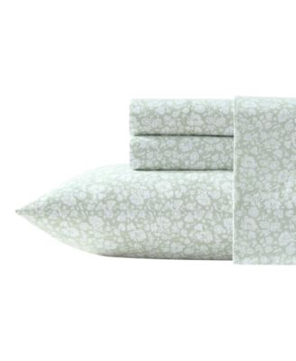 Loveston 200-Thread Count Cotton Percale 3-Pc. Sheet Set, Twin XL