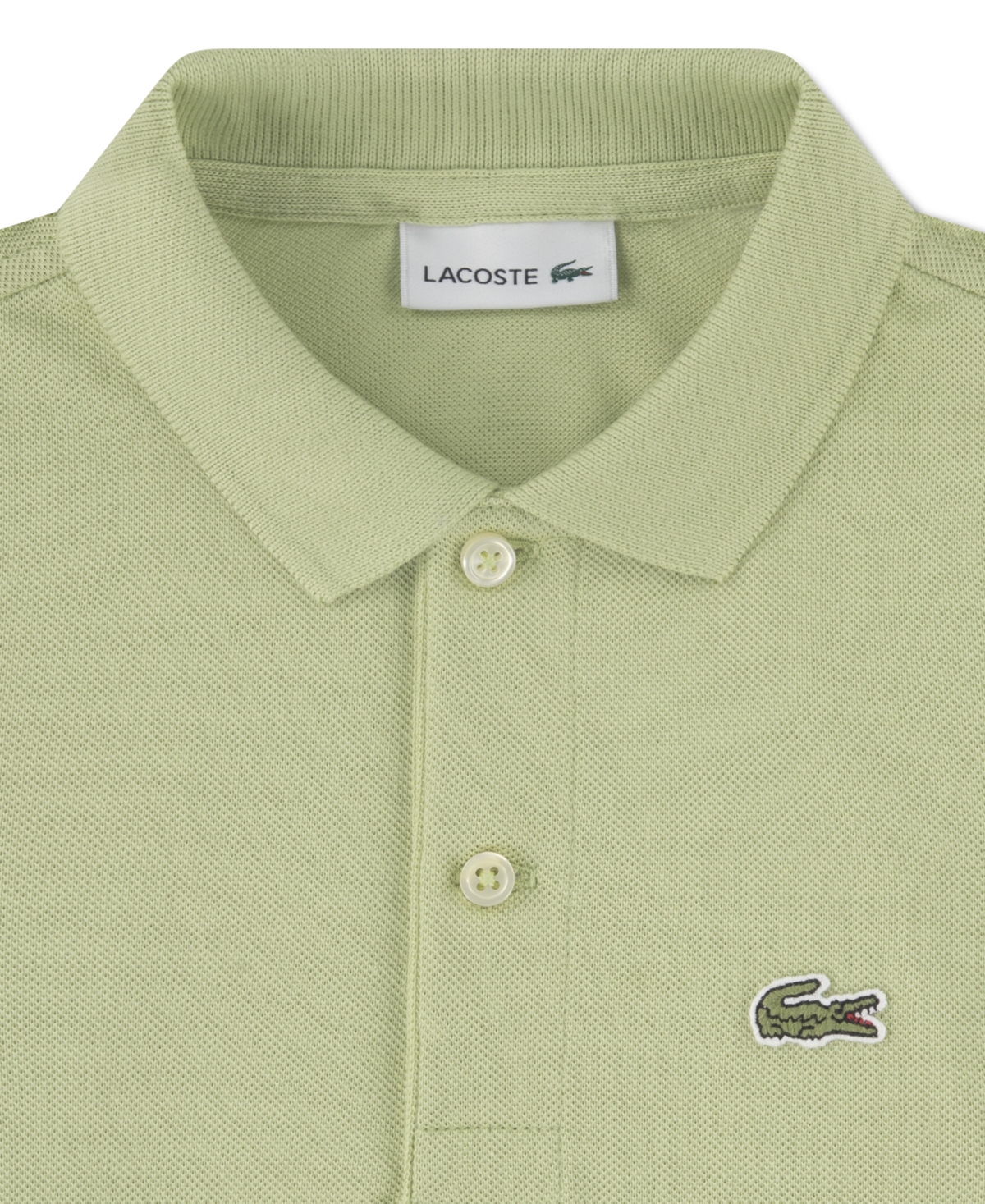 Lacoste Big Boys Cotton Petit Pique Polo Shirt