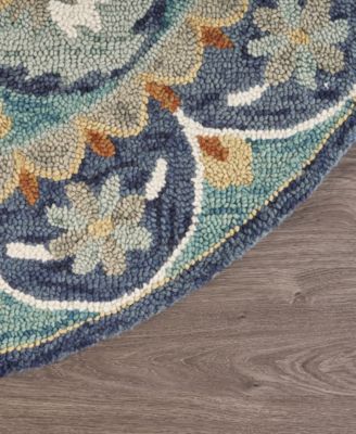 Radiance RDC-099 4' x 4' Round Area Rug