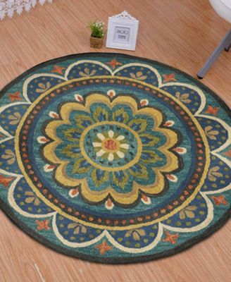 Radiance RDC-026 6' x 6' Round Area Rug