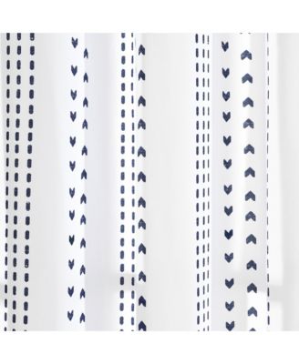 Hygge Stripe Light Filtering Window Curtain Panels  Striped Curtains for Bedroom - Living Room Curtains