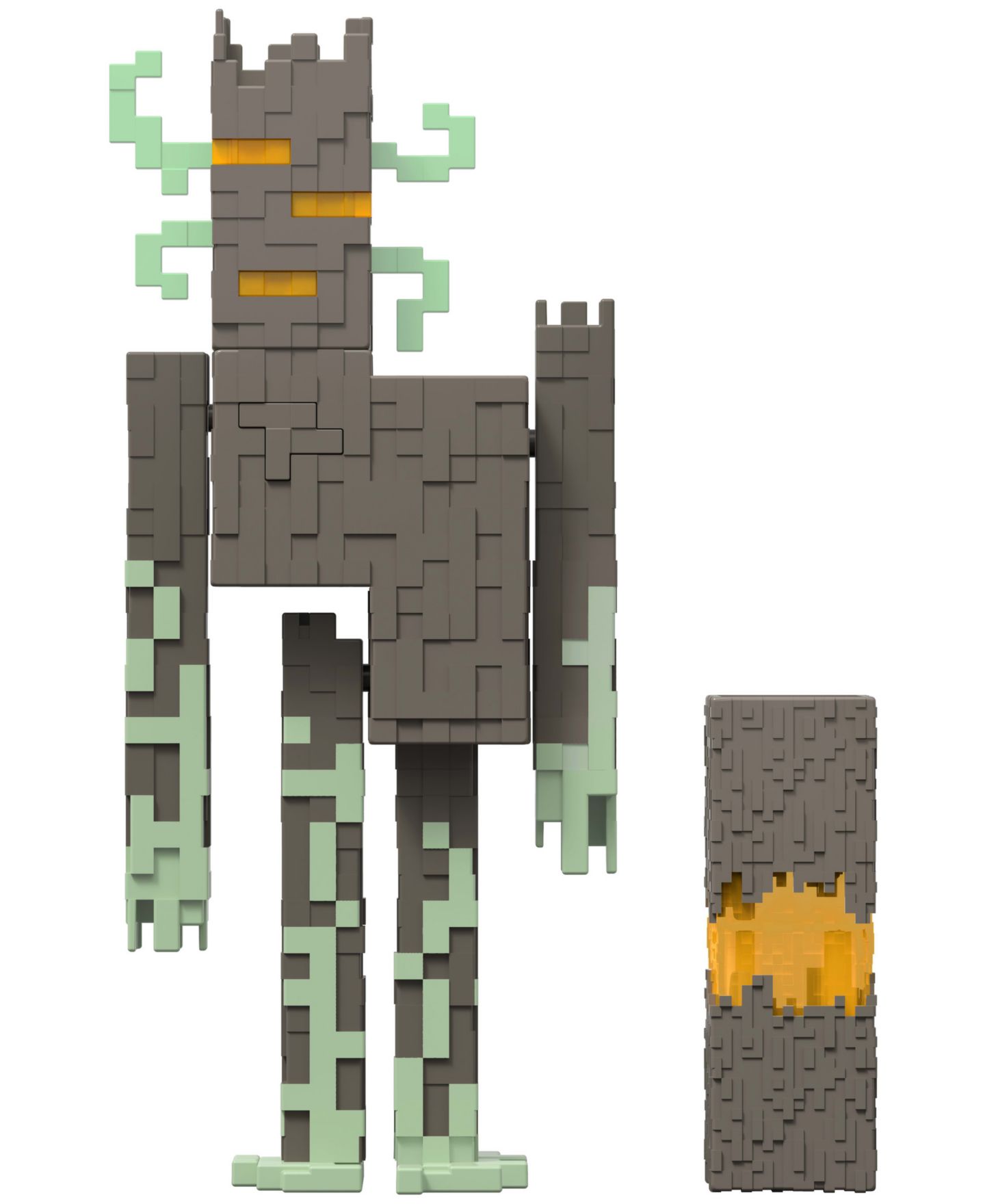 Детская фигурка Minecraft The Creaking 8" Interactive Lights and Sounds Action Figure — фото 4