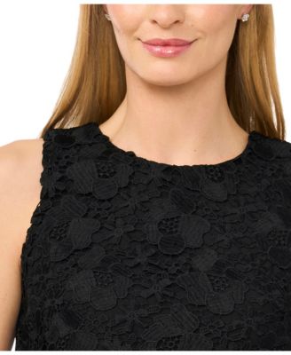 Women's Lace Crew Neck Top