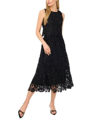 Women's Lace A-Line Midi Skirt