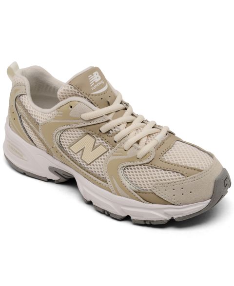 Кроссовки New Balance 530 Casual Sneakers from Finish Line для мальчиков, цвет: Бежевый