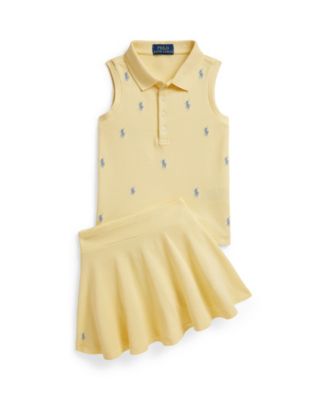 Girls' 2-6X Stretch Mesh Skort