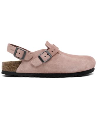 Women's Tokio Suede Leather Clogs from Finish Line