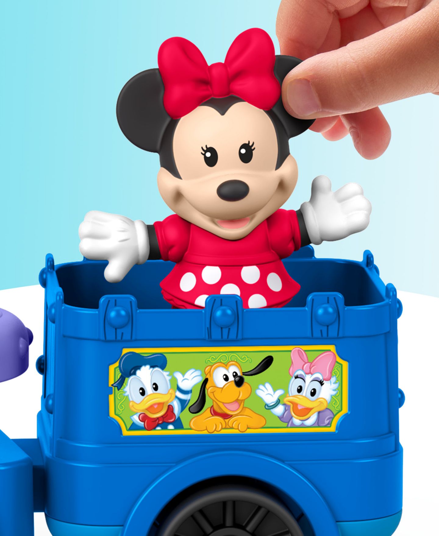 Детская игрушка Fisher Price Fisher-Price Disney Jr. Mickey and Minnie Musical Toy Train — фото 2