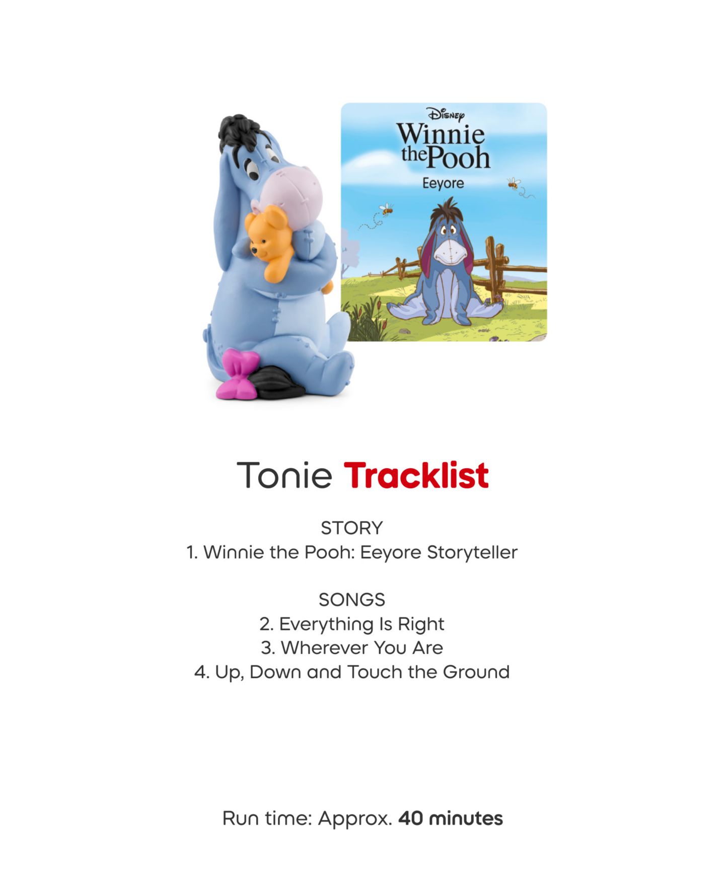 Детские фигурки Tonies Winnie the Pooh 4-Pack Audio Figurine Toys — фото 8