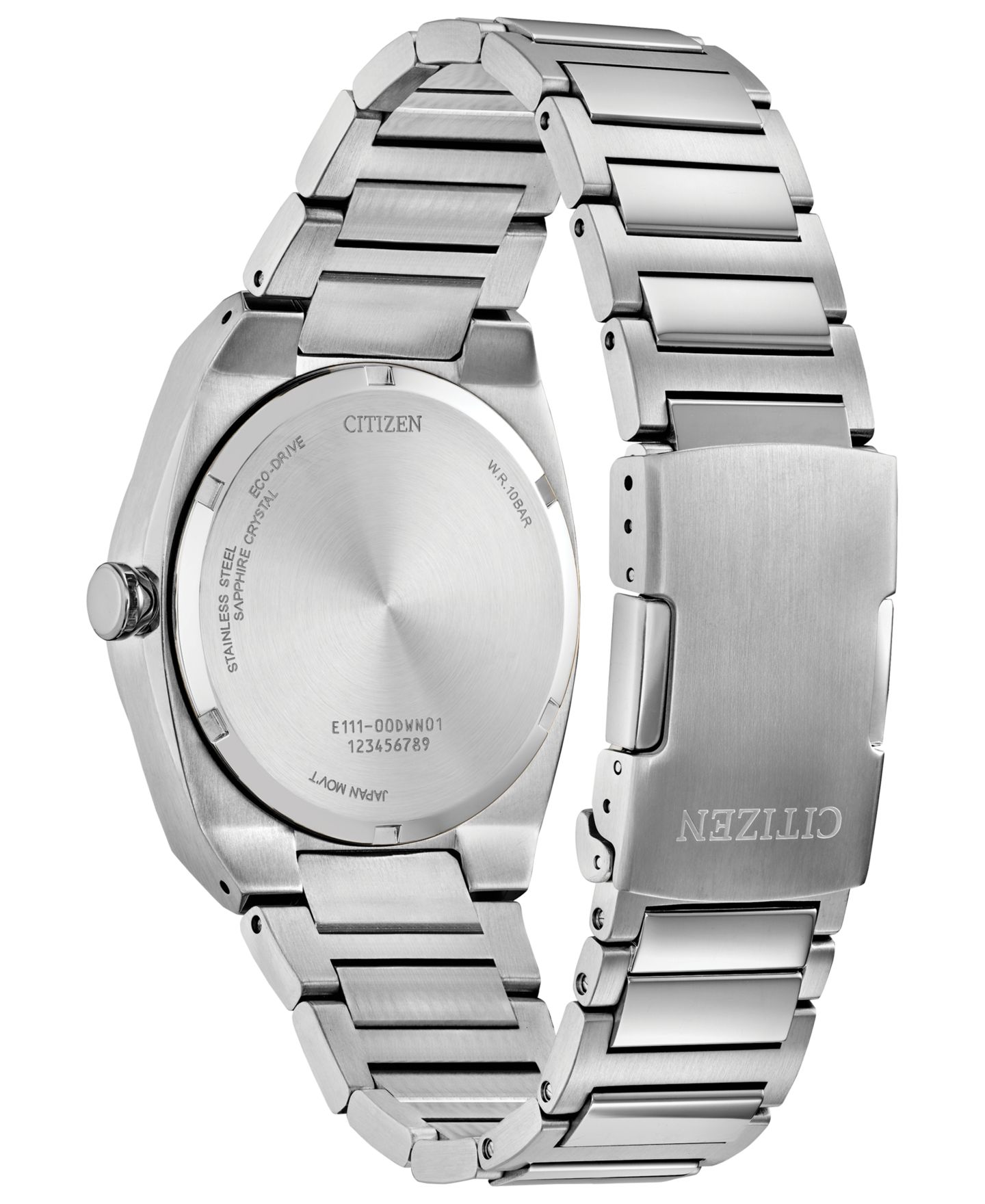 Мужские часы Citizen Sport Luxury на серебристом браслете из нержавеющей стали, 40 мм — фото 4