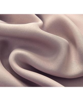 RT Designer Collection Anchorage Blackout Grommet Luxurious Modern Design Curtain Panel 54" x 95" Blush