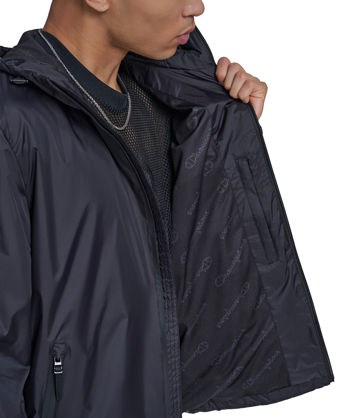 Champion Men's Classic Hooded Rain Jacket