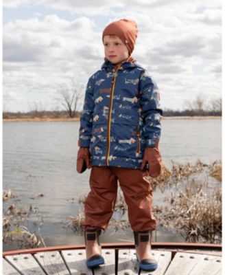 Boy Mid-Season Mittens in Polyester