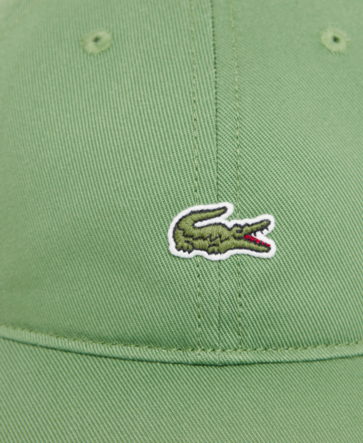 Lacoste Men's Adjustable Strap Twill Cap