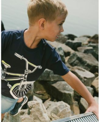 Big Boys Cotton Bike Print Jersey T-Shirt