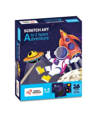 - Scratch Art A to Z Space Adventure