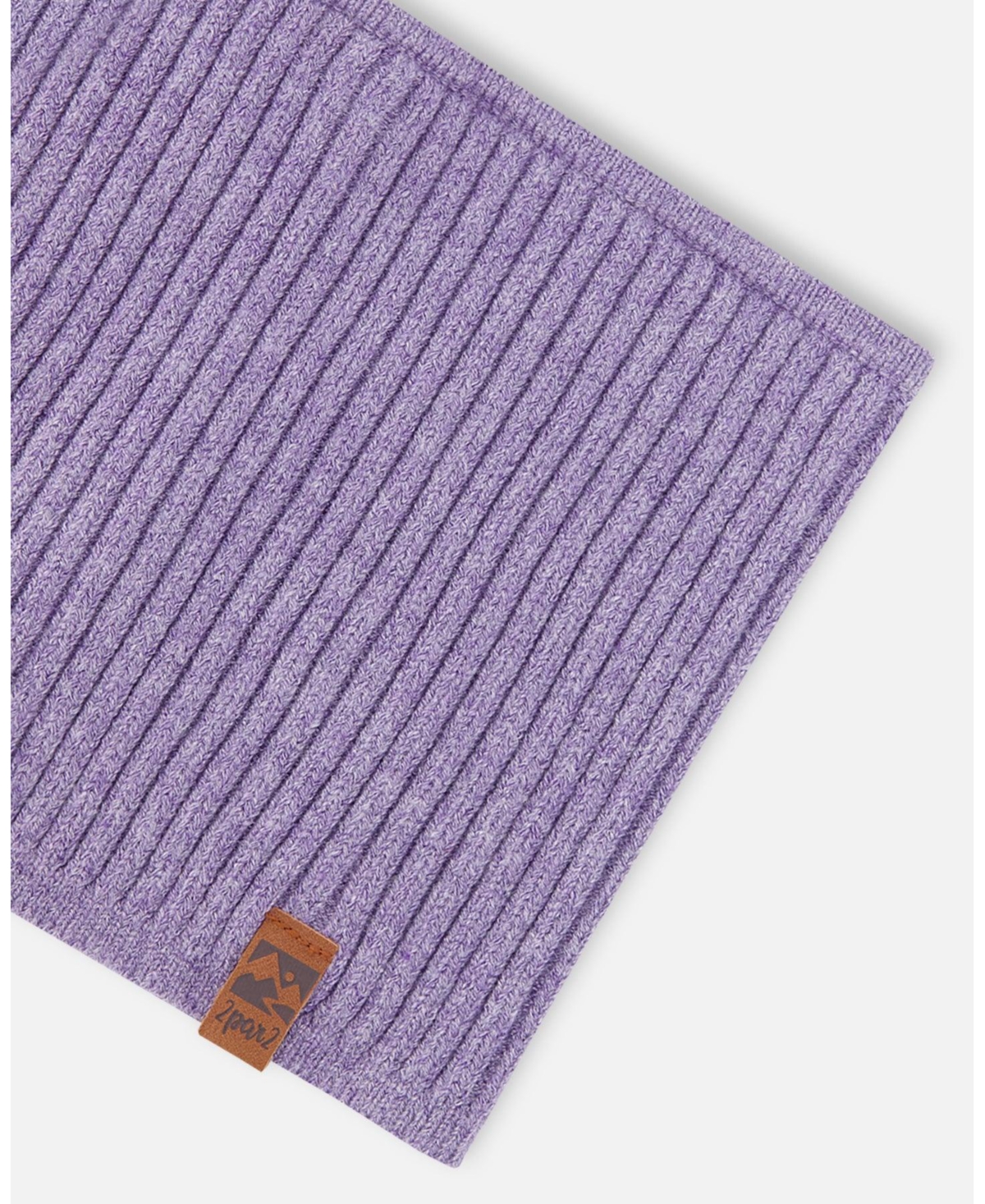Deux par Girl Child Knit Neckwarmer Lavender