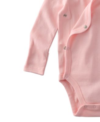 Baby Boys' or Baby Girls' Side Snap V-Neck Bodysuit, 3-Pack