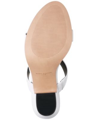 Women's Jessey Leather Slip-On Block Heel Dress Sandals