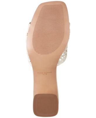 Women's Follie Woven Slip-On Block Heel Dress Sandals