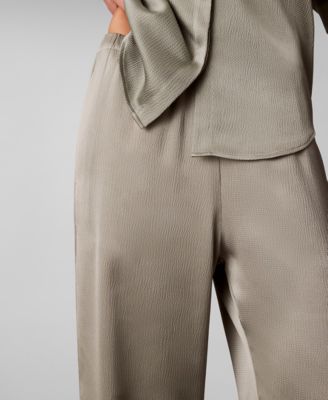 Women's Hammered Pull-On Pants