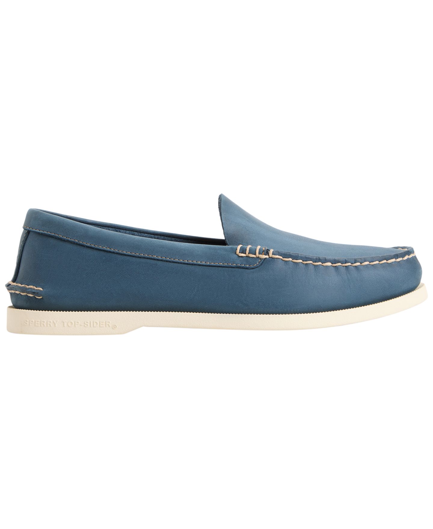 Мужские туфли Sperry Authentic Original Supreme Slip-On Boat, цвет: Синий — фото 2